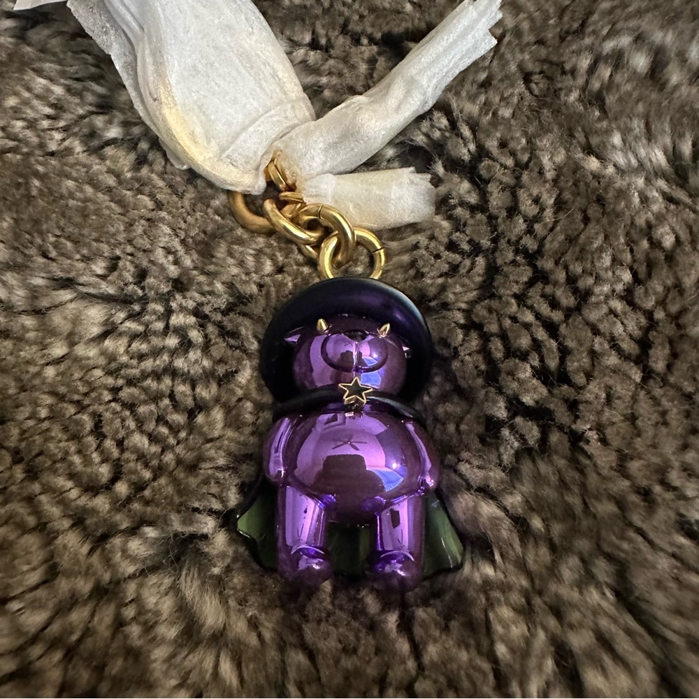 Coach Witch Bear Keychain - Picture 3 of 7